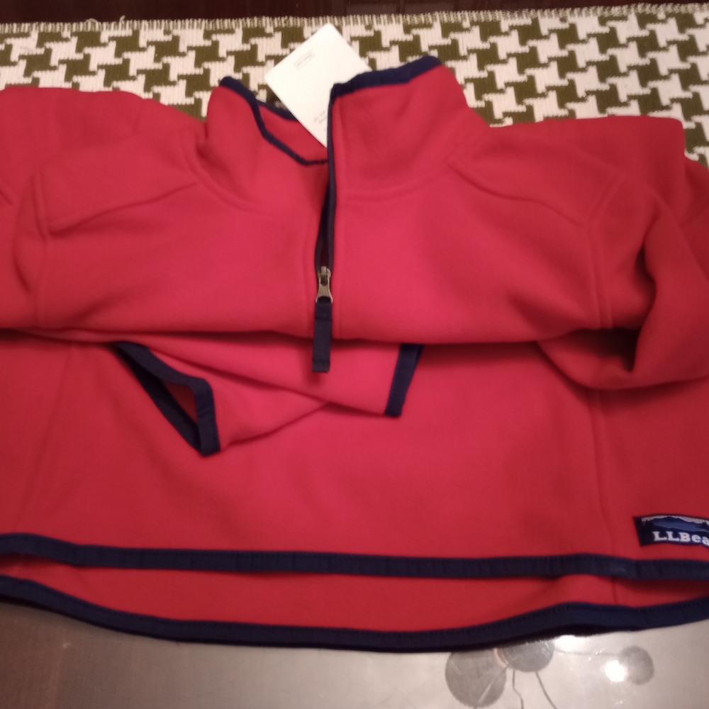 LL Bean women's soft brushed fitness fleece